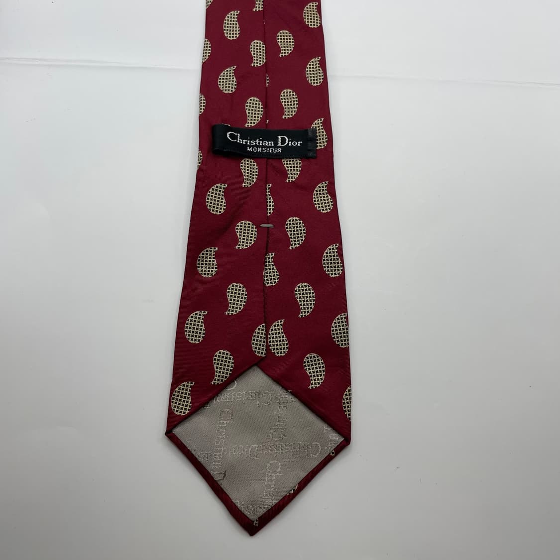 595) (Christian DIOR) 크리스찬 디올 패턴 넥타이 상품이미지2