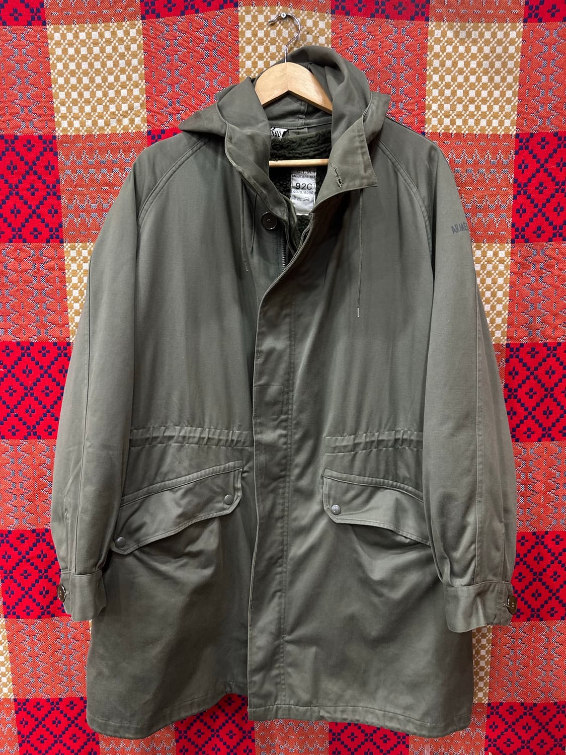 70s 프랑스 m64파카. 92c 105사이즈 상품이미지1