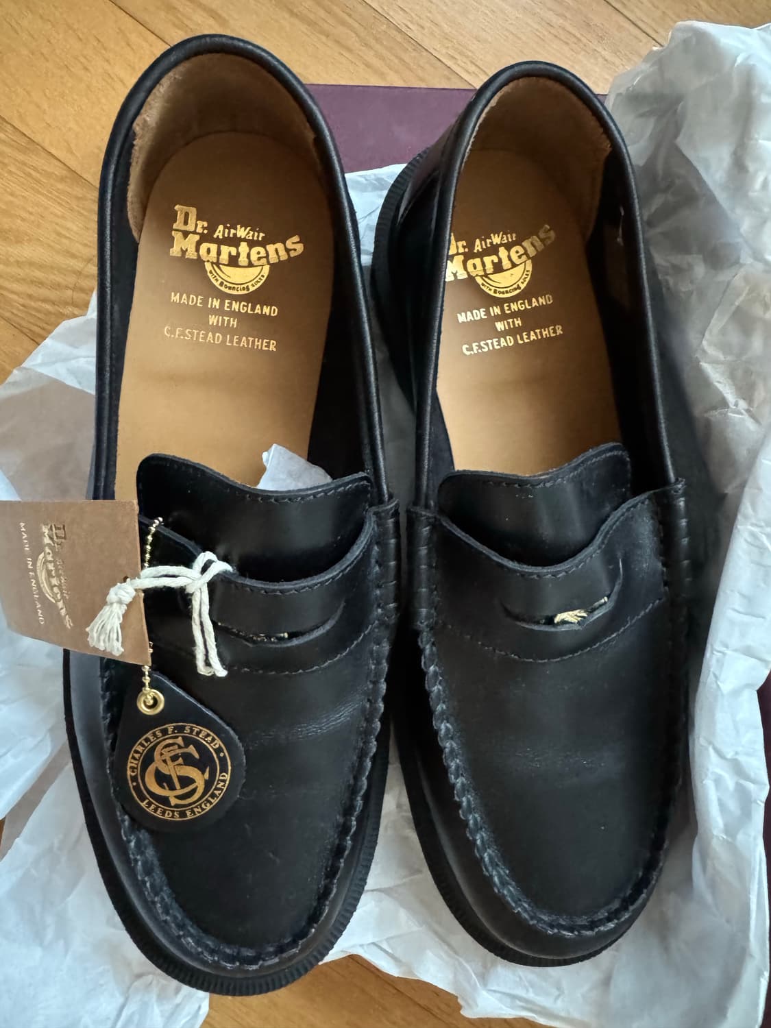 닥터마틴 MIE 펜톤 로퍼 블랙 UK9 Made in England 상품이미지1