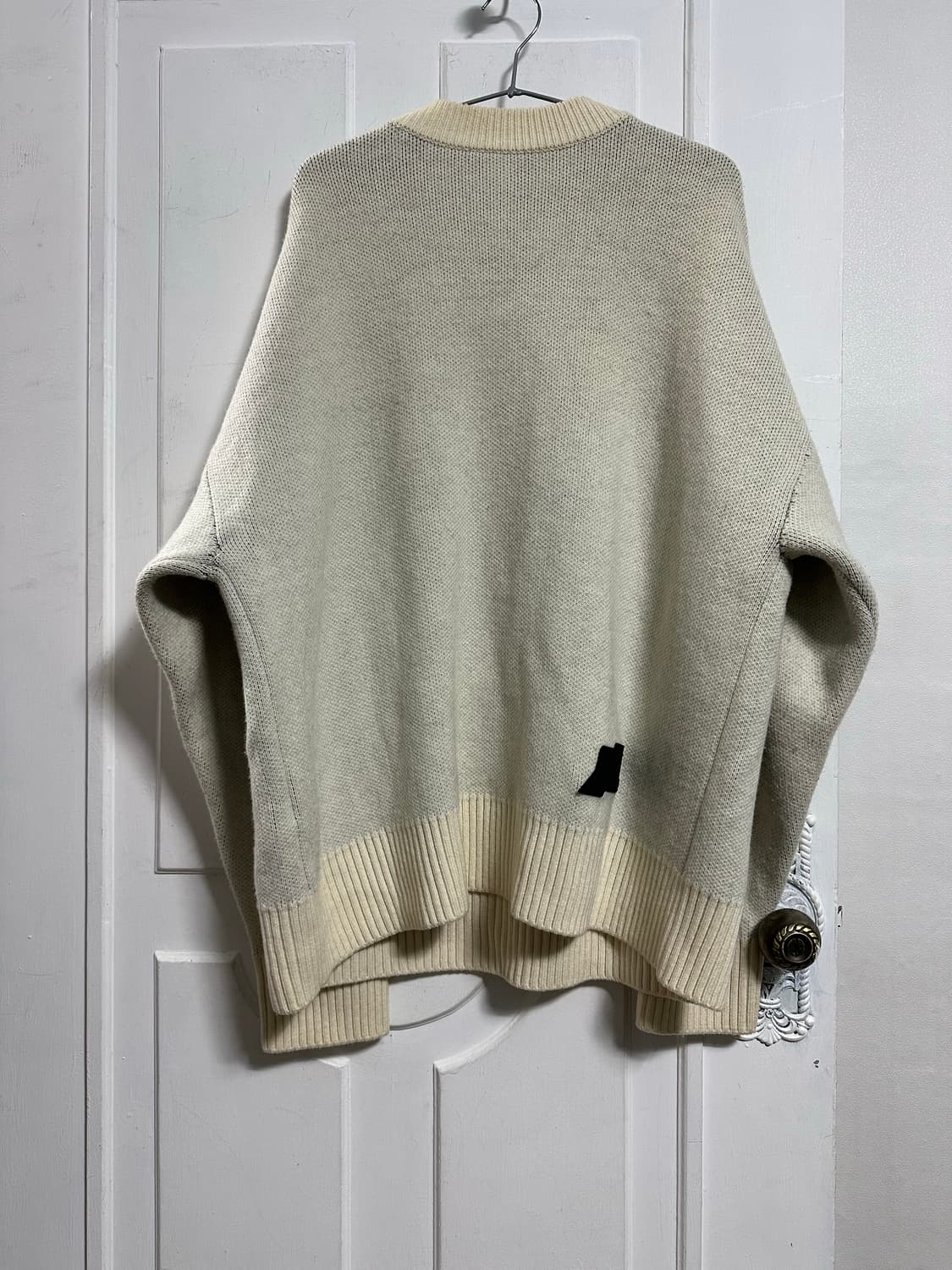 웰던 WE11DONE 로고 파일 니트 상품이미지2