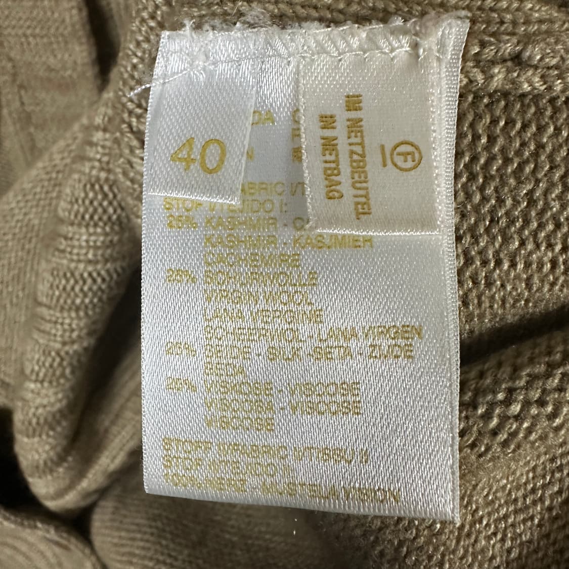 빈티지 에스카다 캐시미어 혼방 가디건 상품이미지5