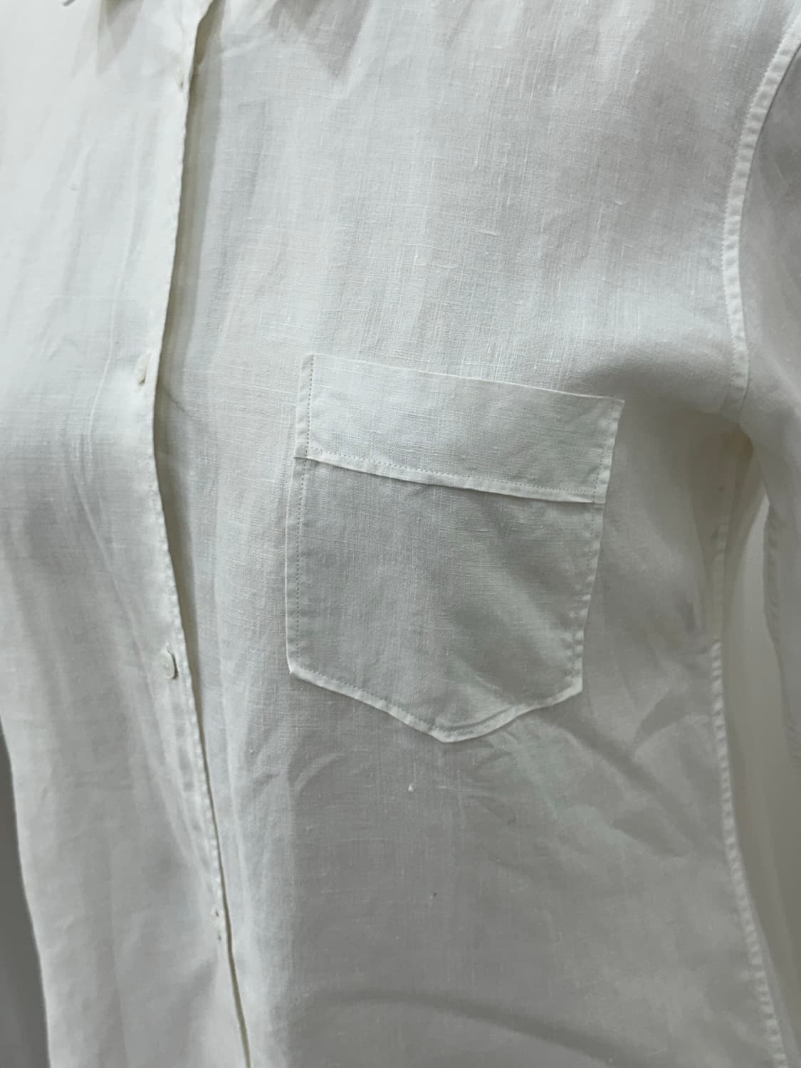 질샌더 리넨 남방 상품이미지7