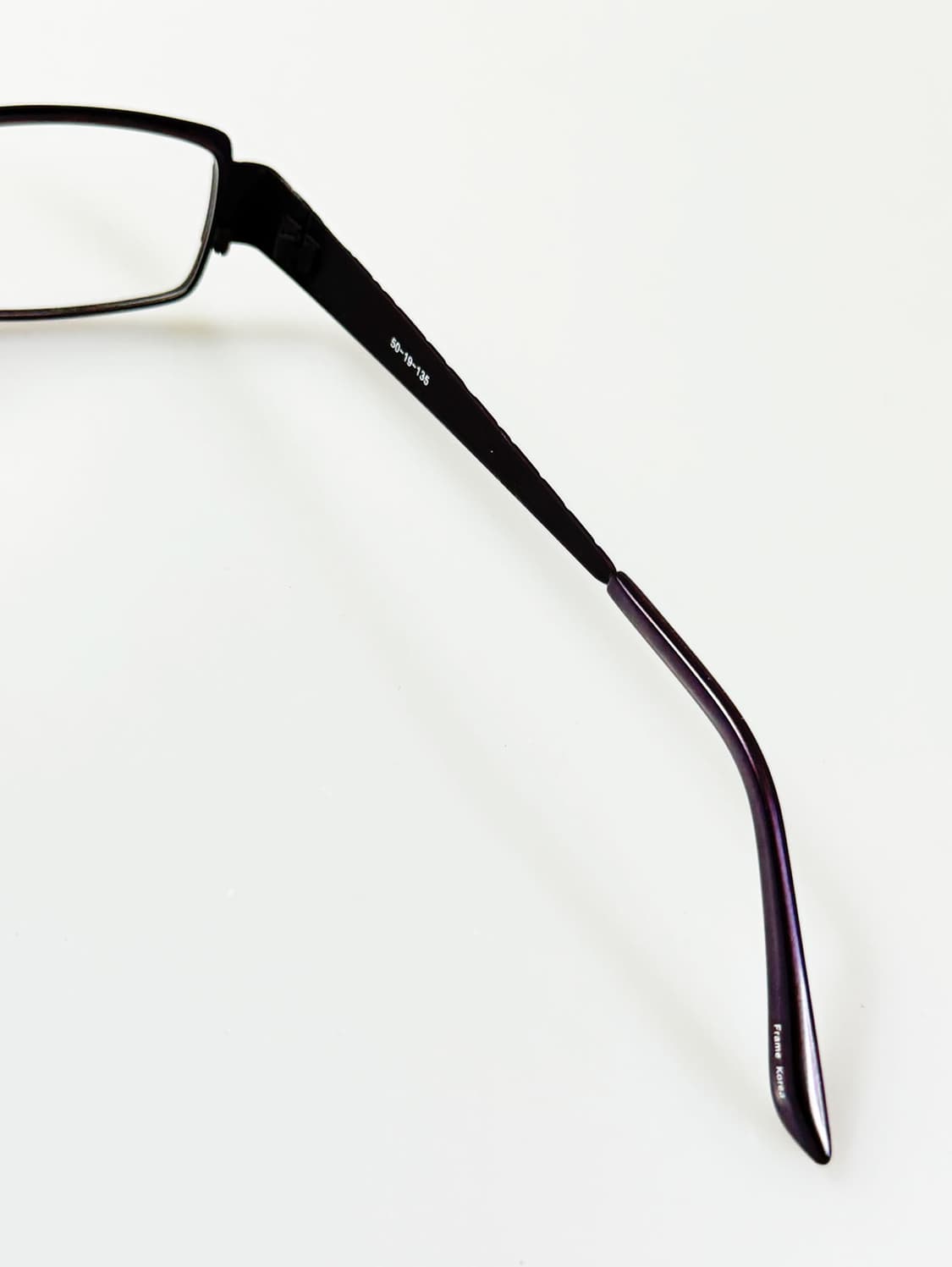 NORMA KAMALI 슬림 스퀘어 메탈 프레임 빈티지 안경 상품이미지6