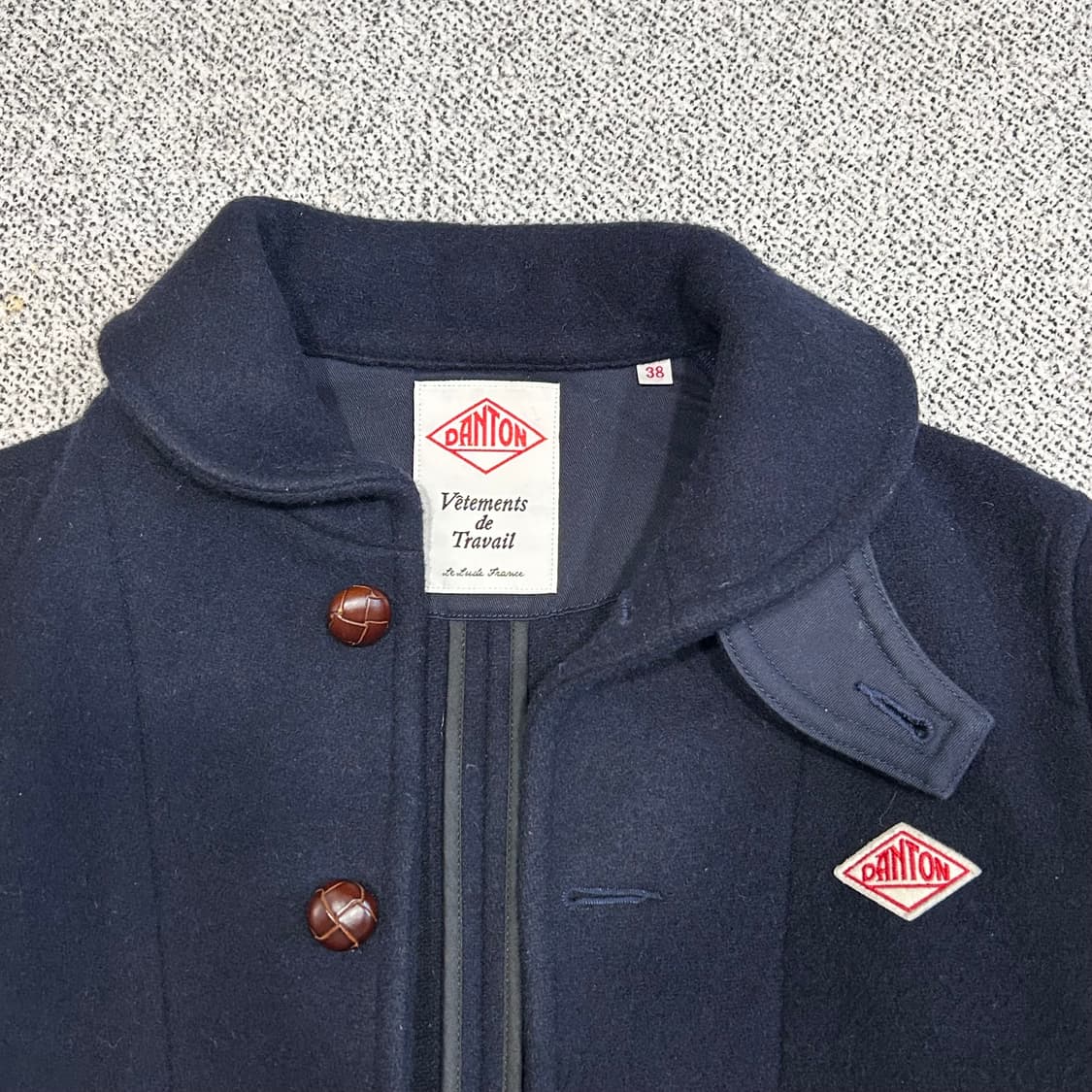 단톤 울 하프코트 상품이미지3