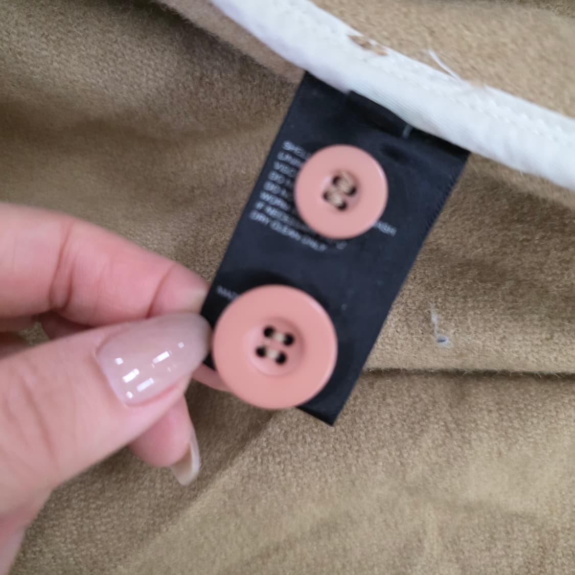 [실측] 비바스튜디오 떡볶이 후드 롱코트 0210J 상품이미지3