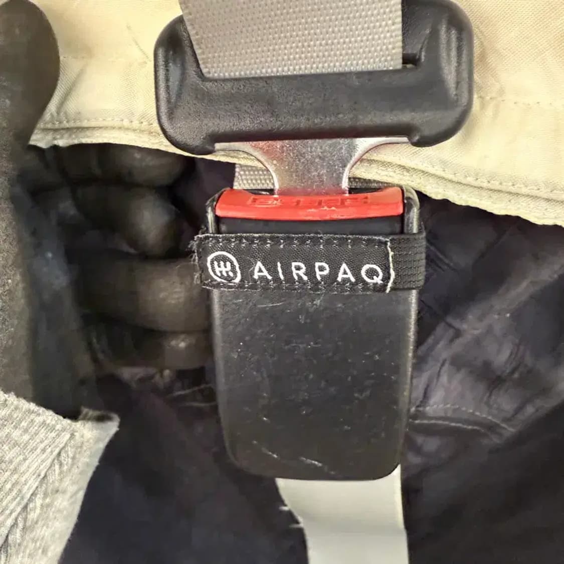 Airpaq 롤탑 백팩 블랙/베이지 상품이미지3