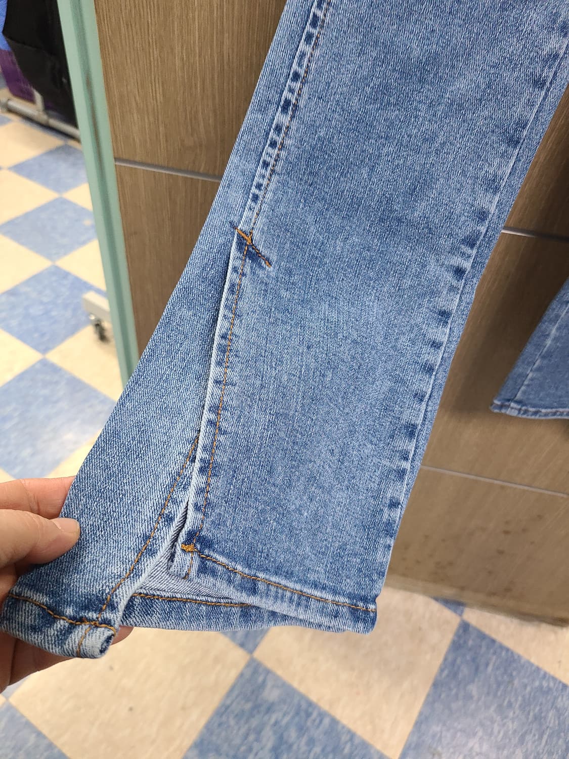 새상품 앤더슨벨 부츠컷 데님바지   상품이미지4