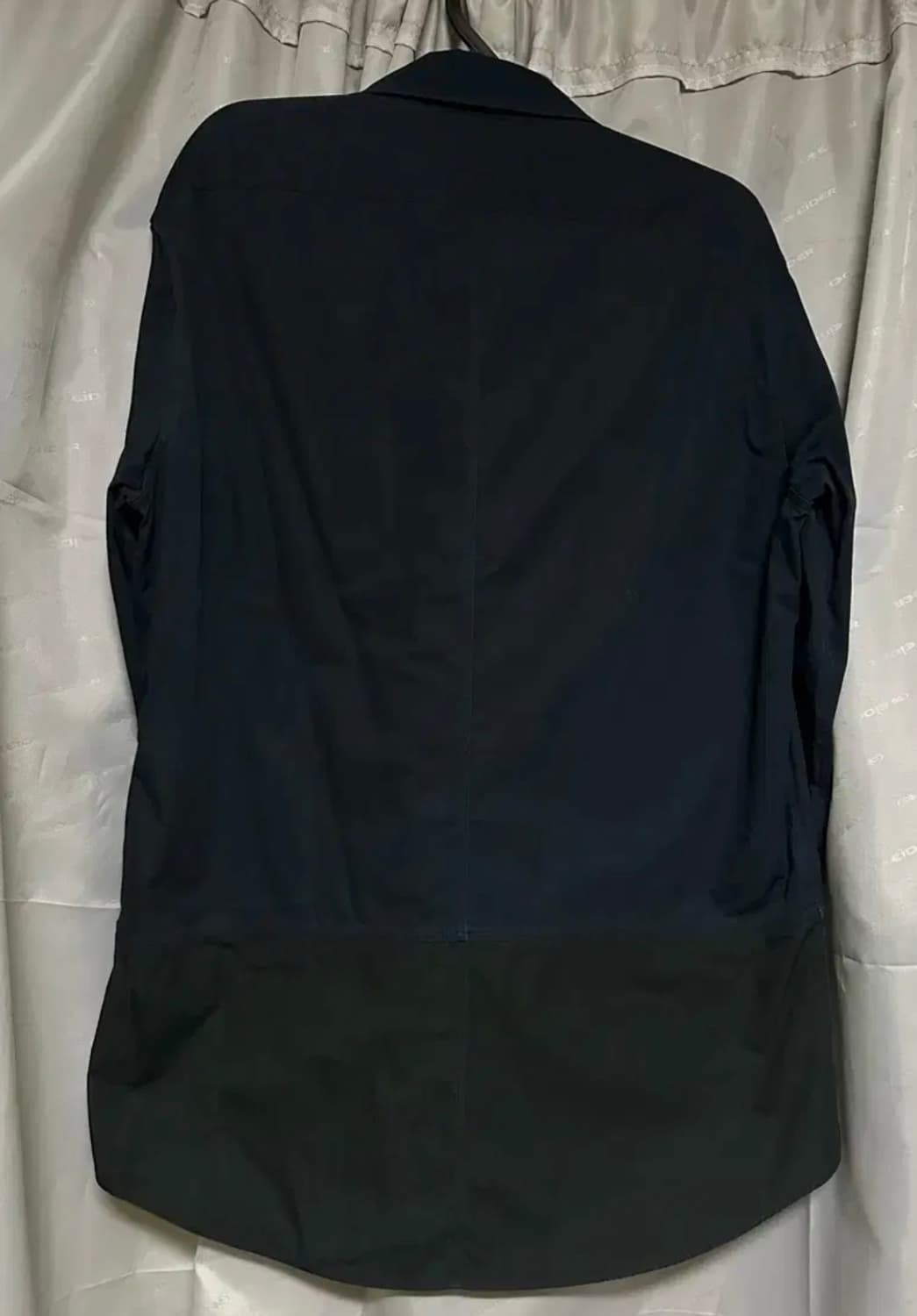 드리스 반 노튼 컬러블럭 테이프 셔츠 상품이미지3