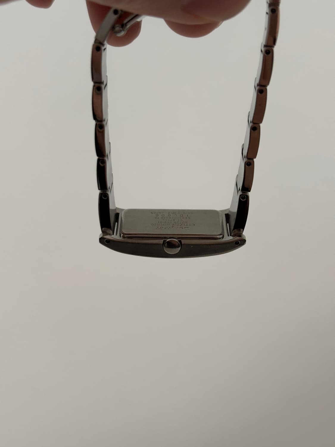 1990s XC Navy Dial Square Ladies Quartz 상품이미지8