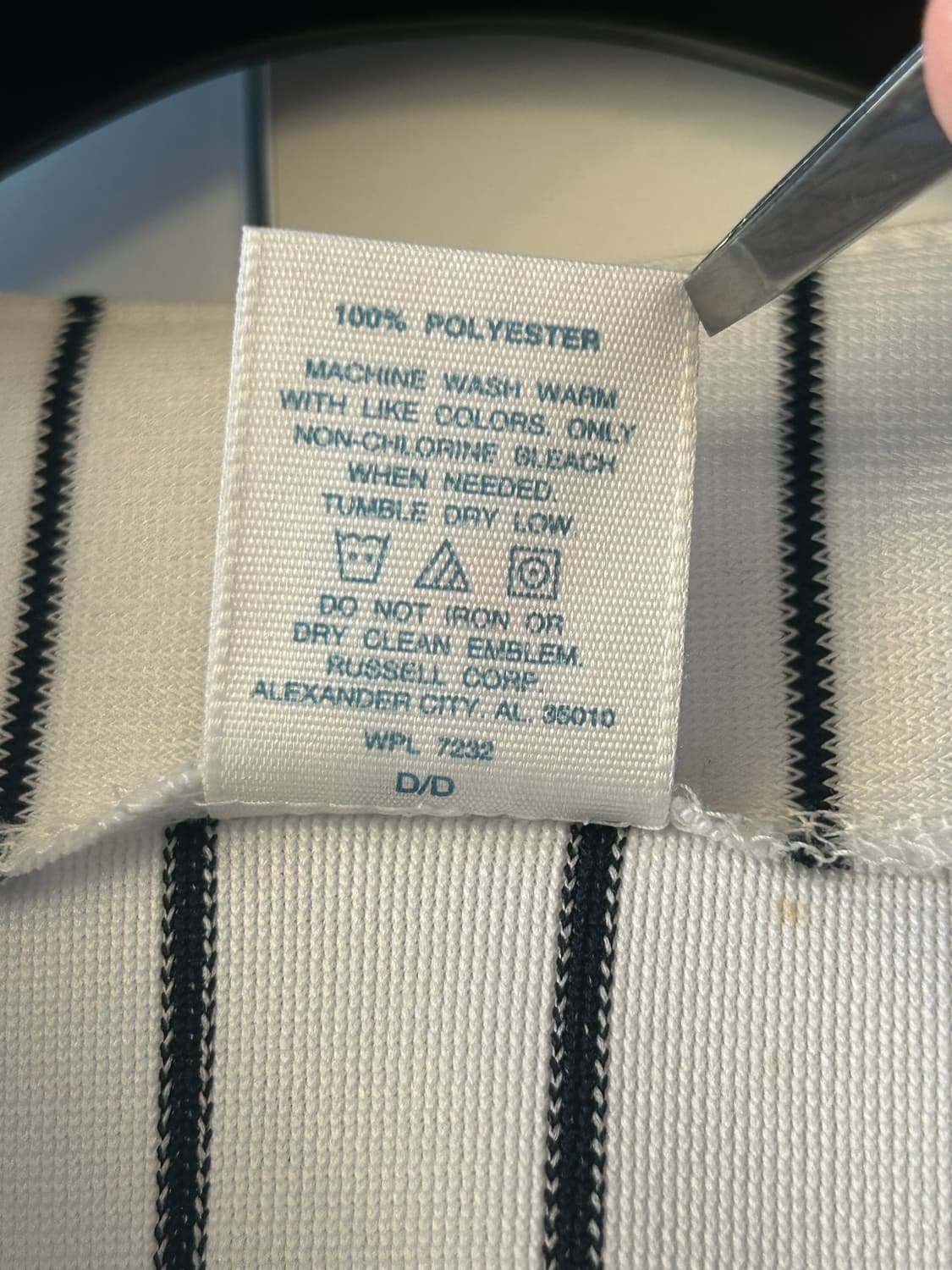 뉴욕 양키스 핀스트라이프 빈티지 베이스볼 저지 상품이미지4