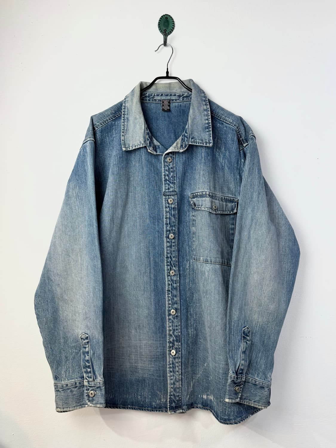 90s 마리떼 프랑소와 저버 데님 커버올 자켓 상품이미지3