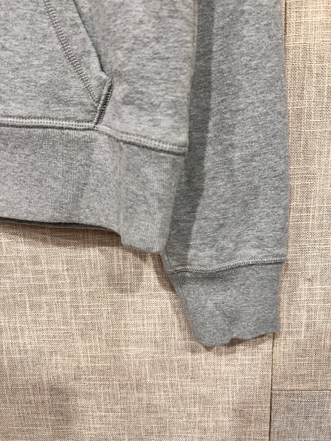 GAP 성조기 빅로고 후드티 95 그레이 상품이미지3