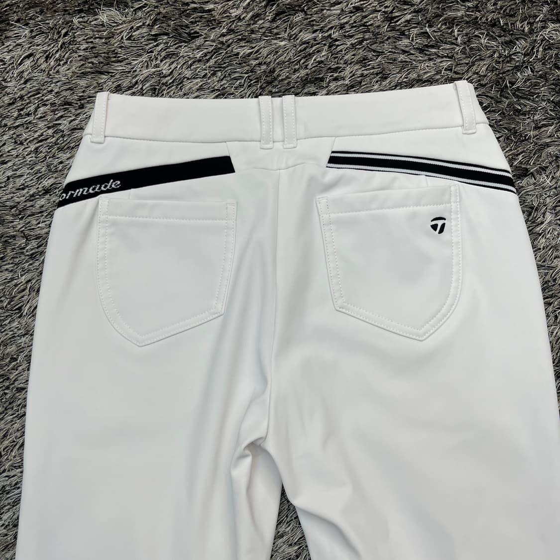 테일러메이드 여성 배색포인트 본딩 골프 바지 (64) 상품이미지4