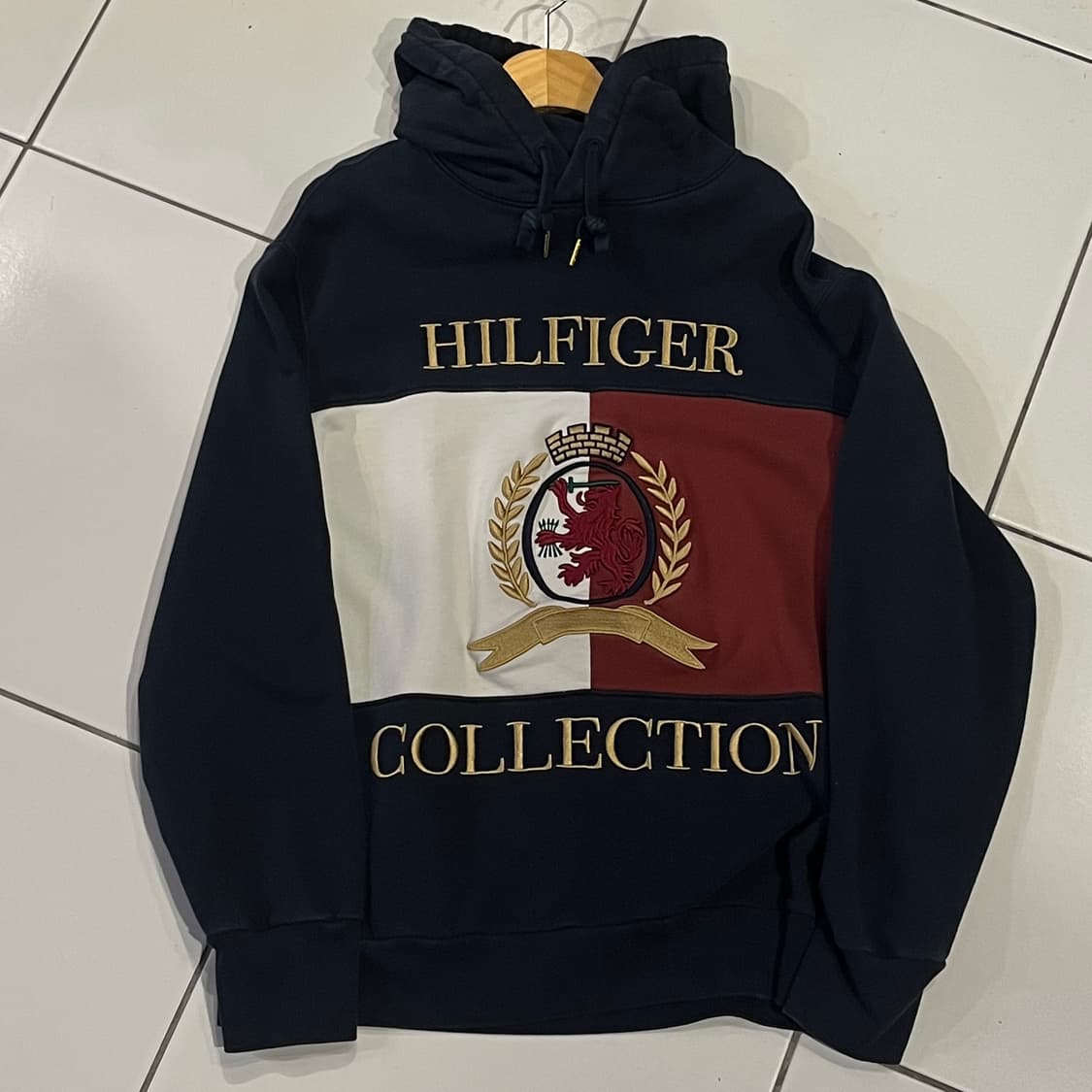 타미힐피거 오리지널 콜렉션 후드티 네이비 상품이미지1