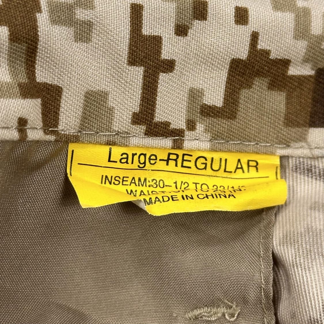 미군 밀리터리 사막 복각 카고팬츠 (L-R) 상품이미지9