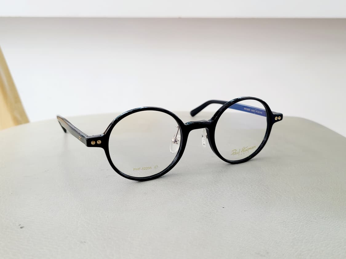폴휴먼 투명 블랙뿔테 안경 PHS-5220A(김구스탈) 상품이미지6