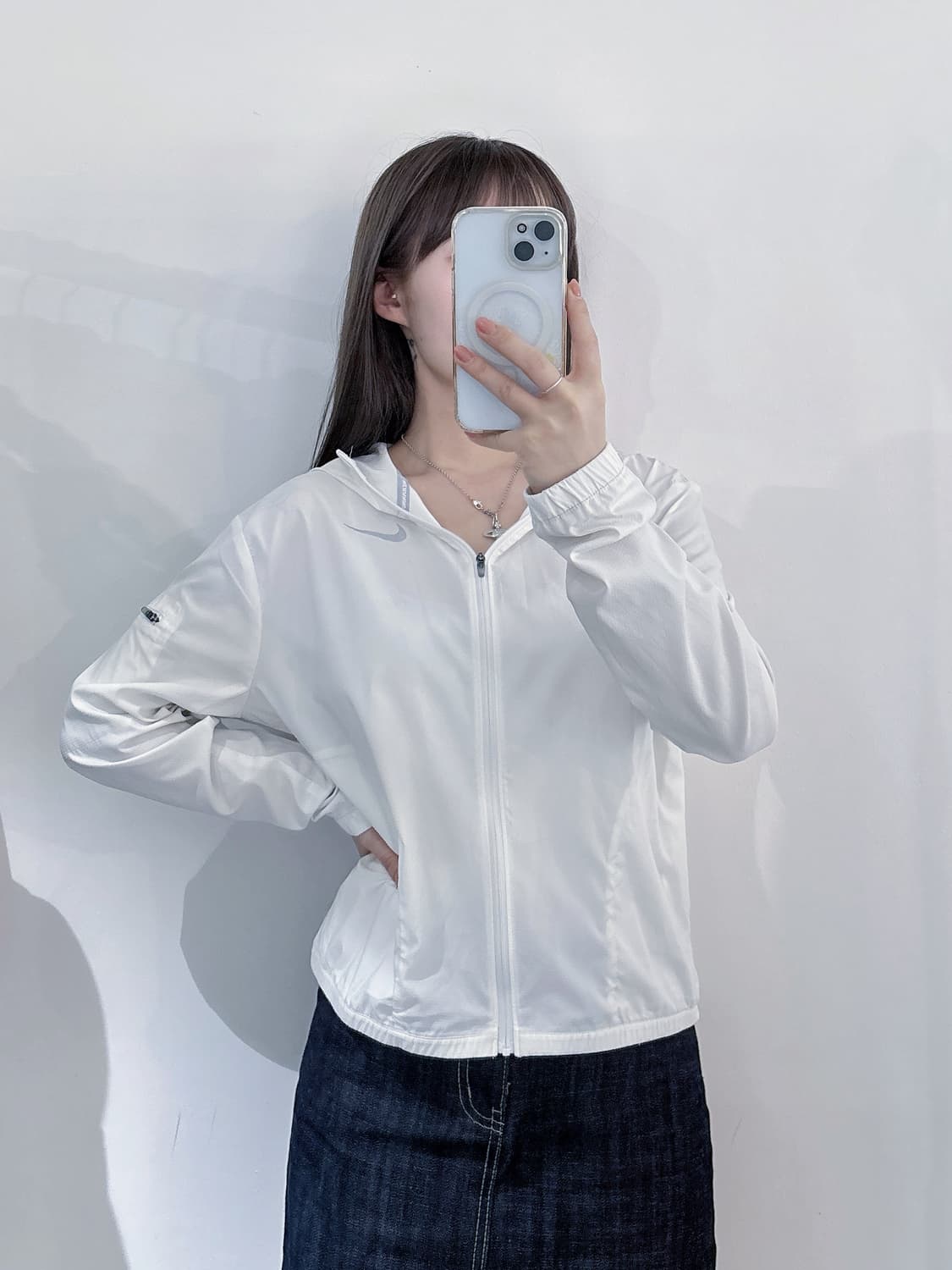 나이키 러닝 후드 바람막이 상품이미지1