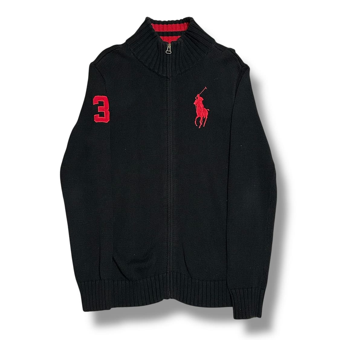 Polo Ralph Lauren 빅포니 코튼 니트집업 상품이미지1