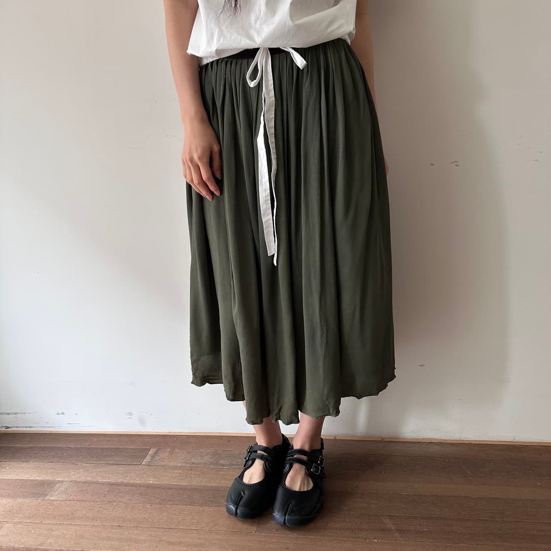 질샌더 jil sander navy 플리츠 스커트 상품이미지1
