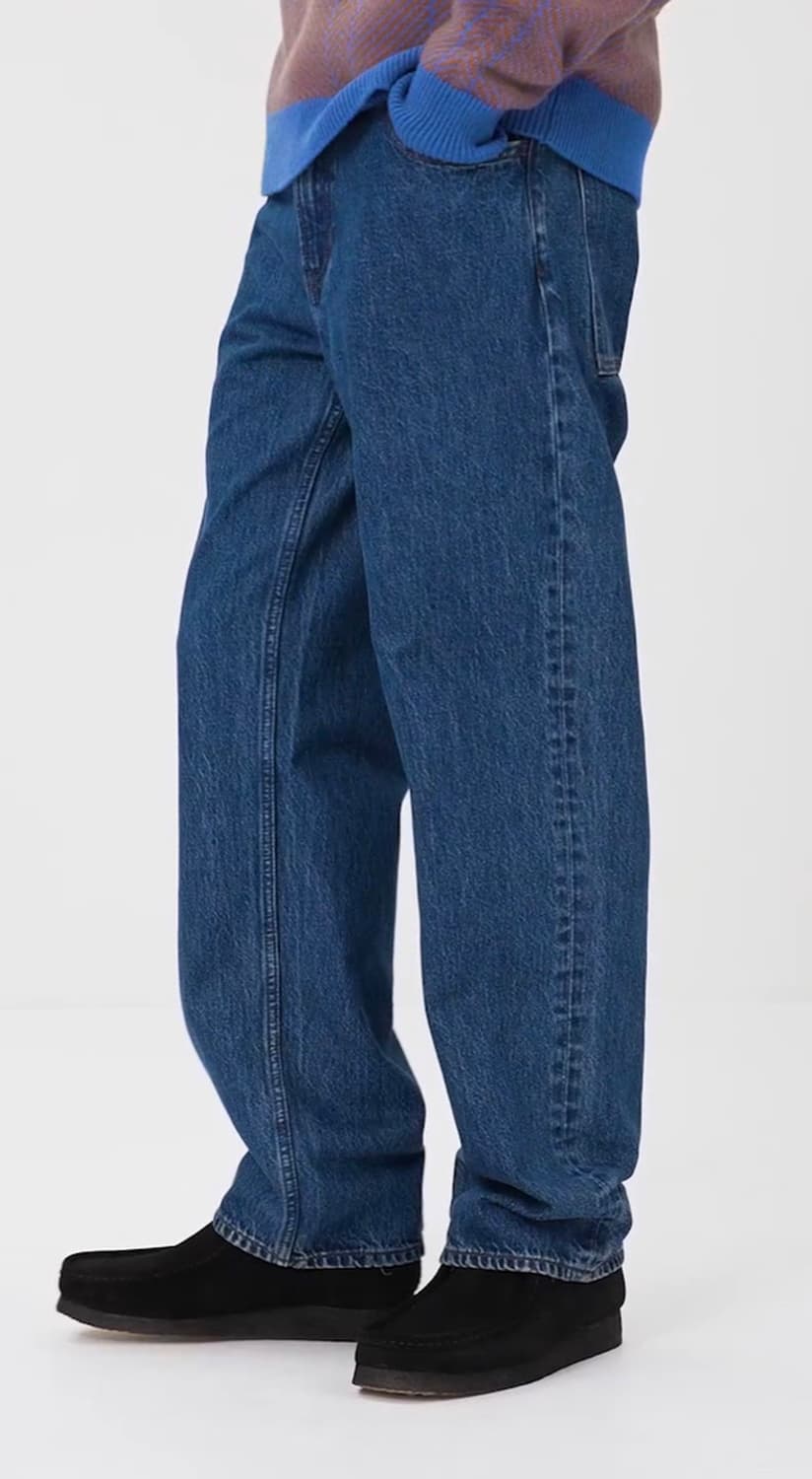 유니클로 JW Anderson 스트레이트 진 중청 29 상품이미지3