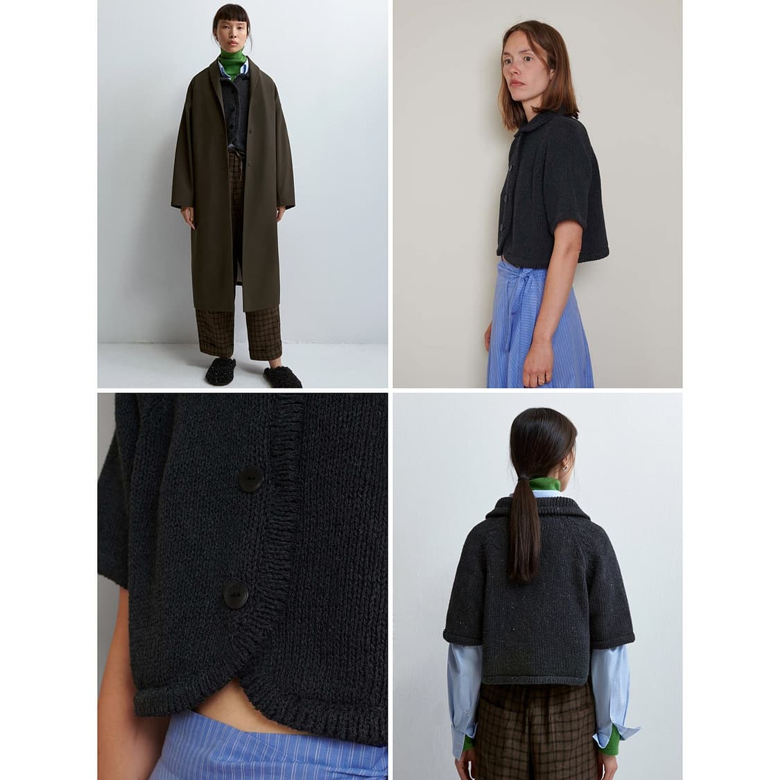 코데라 CORDERA 24 반팔 니트 가디건 상품이미지2