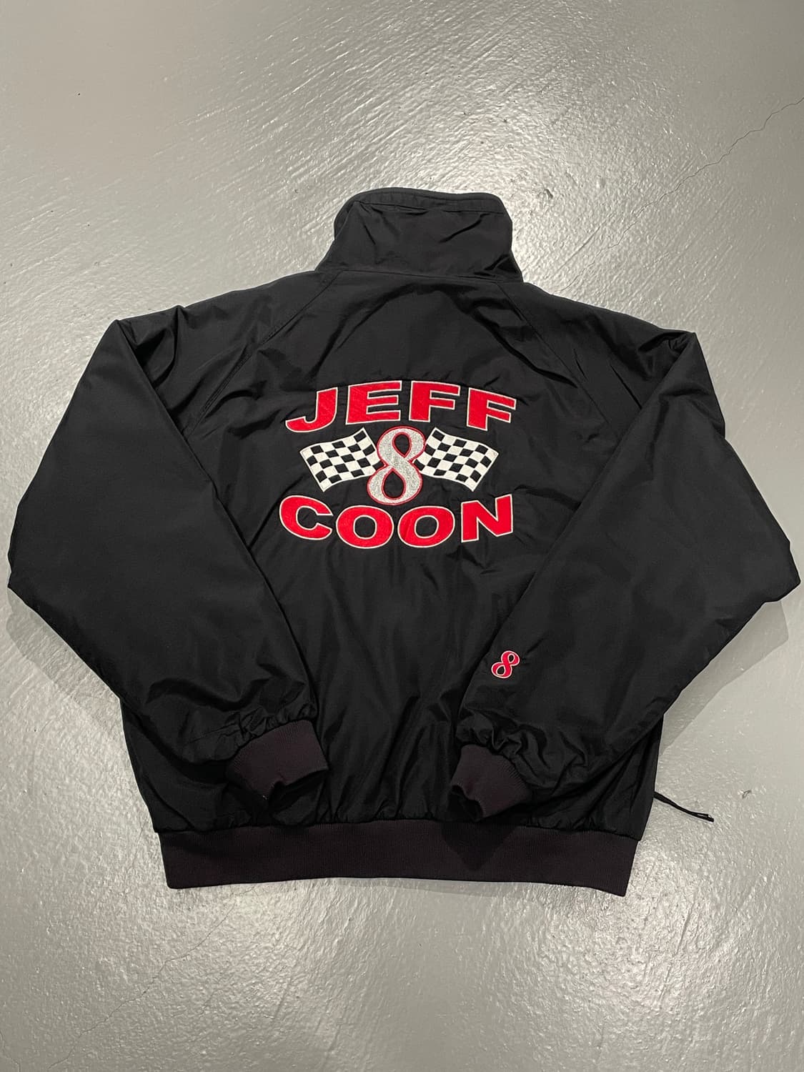 빈티지 올드스쿨 레이싱 봄버 자켓 상품이미지6