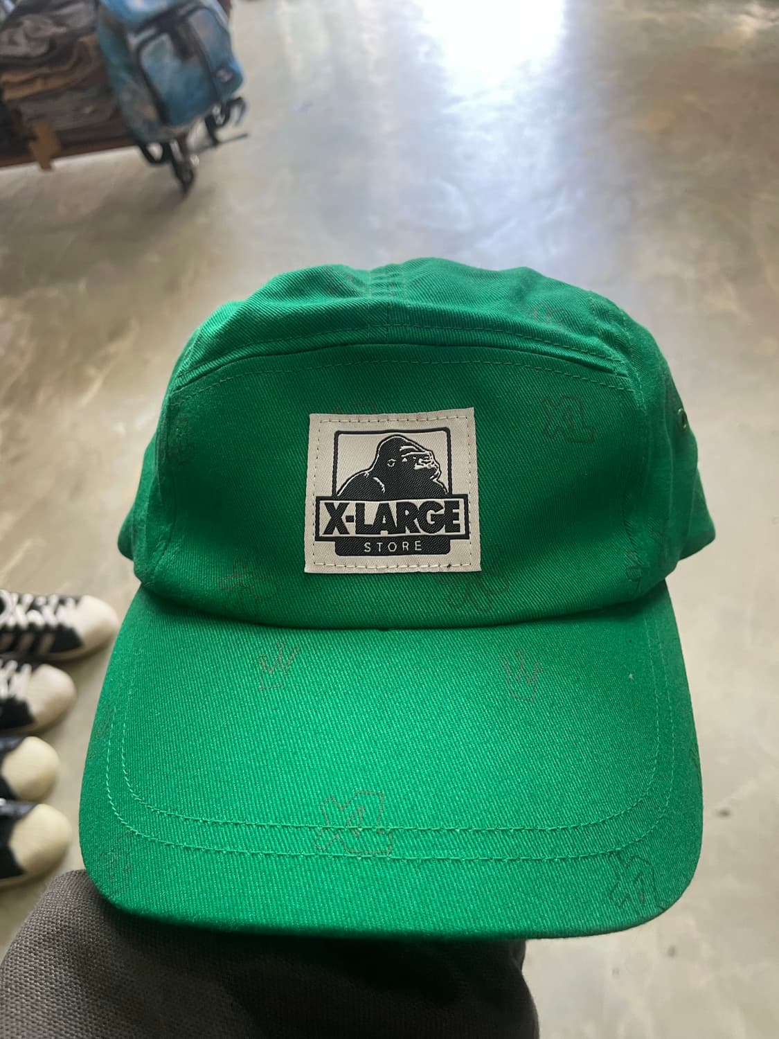 엑스라지 그린 캠프캡 상품이미지2