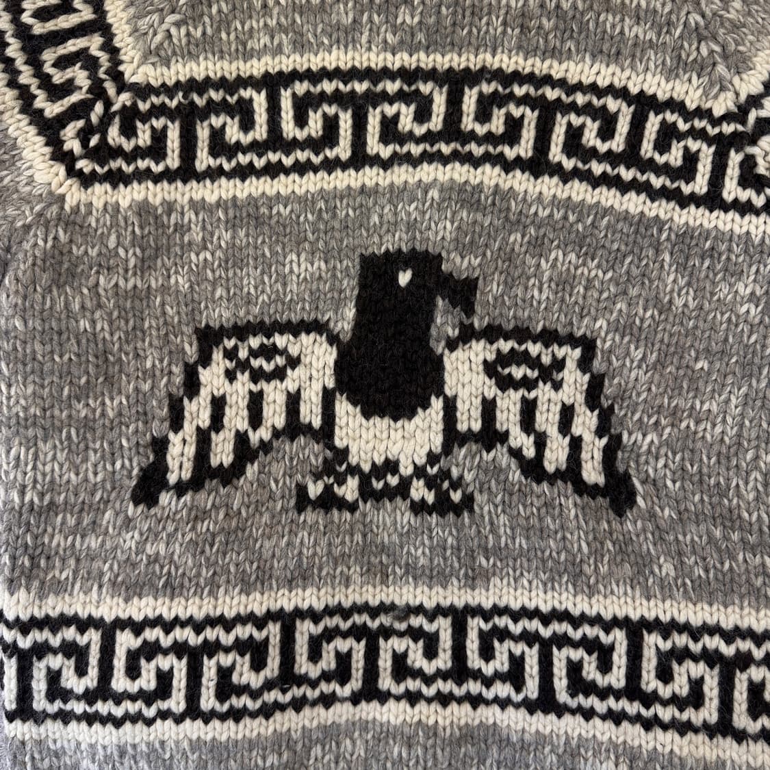 빈티지 코위찬 집업 스웨터 상품이미지9