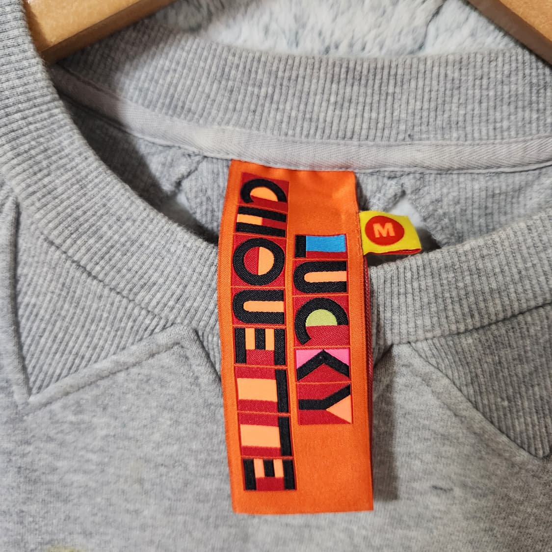 H589 [M] 럭키슈에뜨 여성 맨투맨 티셔츠 상품이미지3