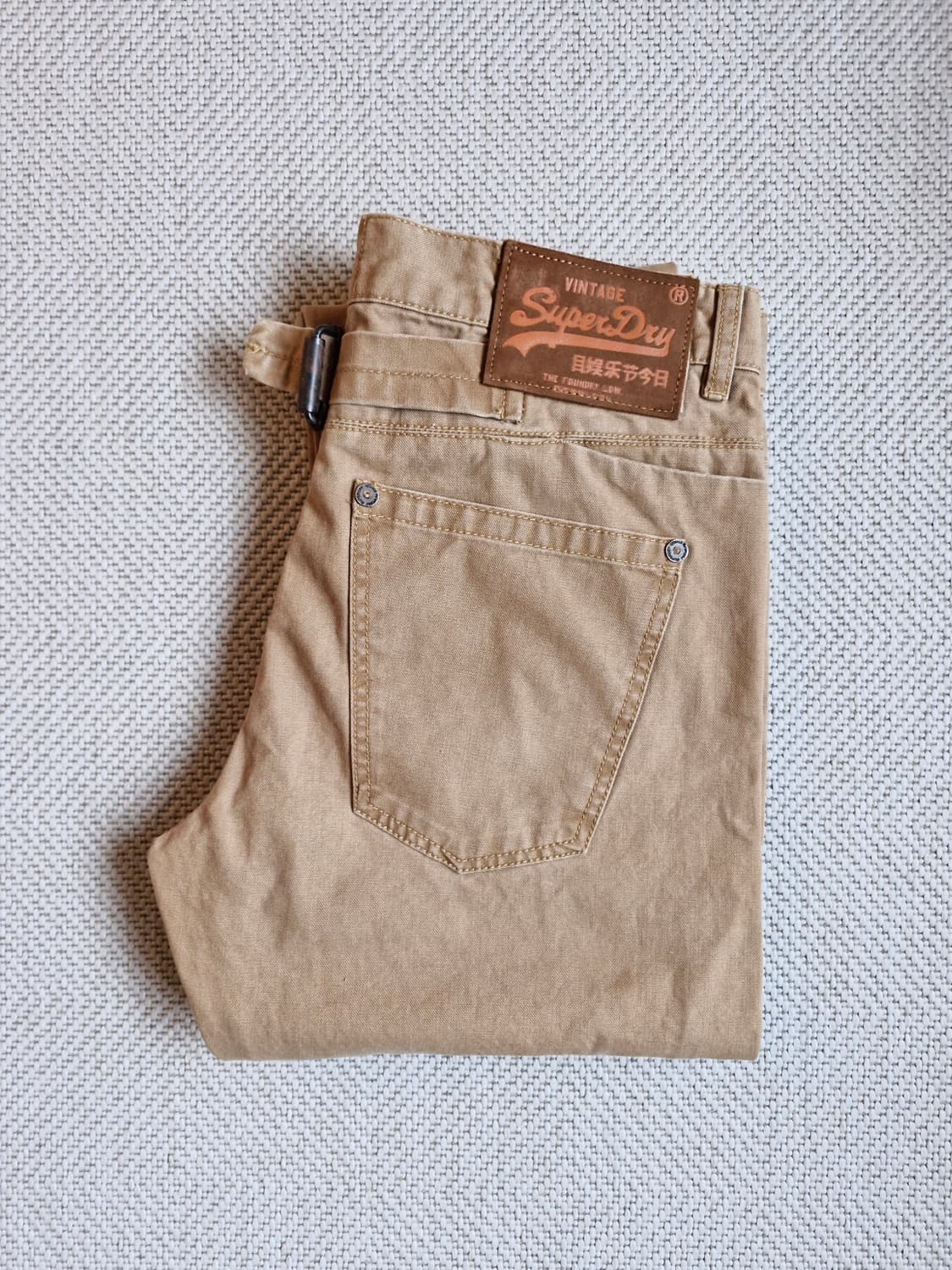 희귀 슈퍼드라이 데님 워크팬츠 W 32 상품이미지1