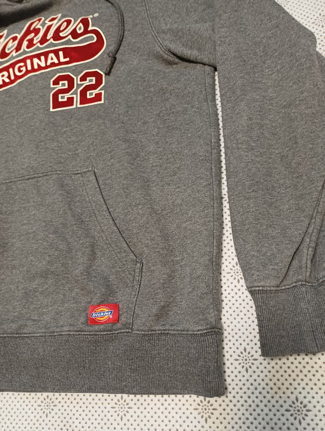 디키즈 벨벳로고 후드집업 상품이미지4