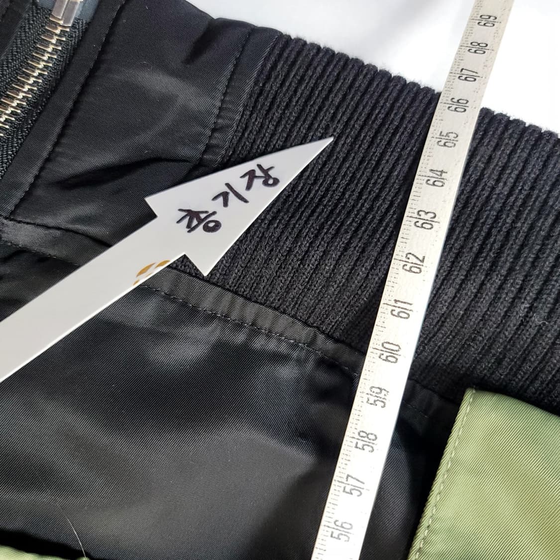 리베레콤비네이션ma-1 상품이미지6