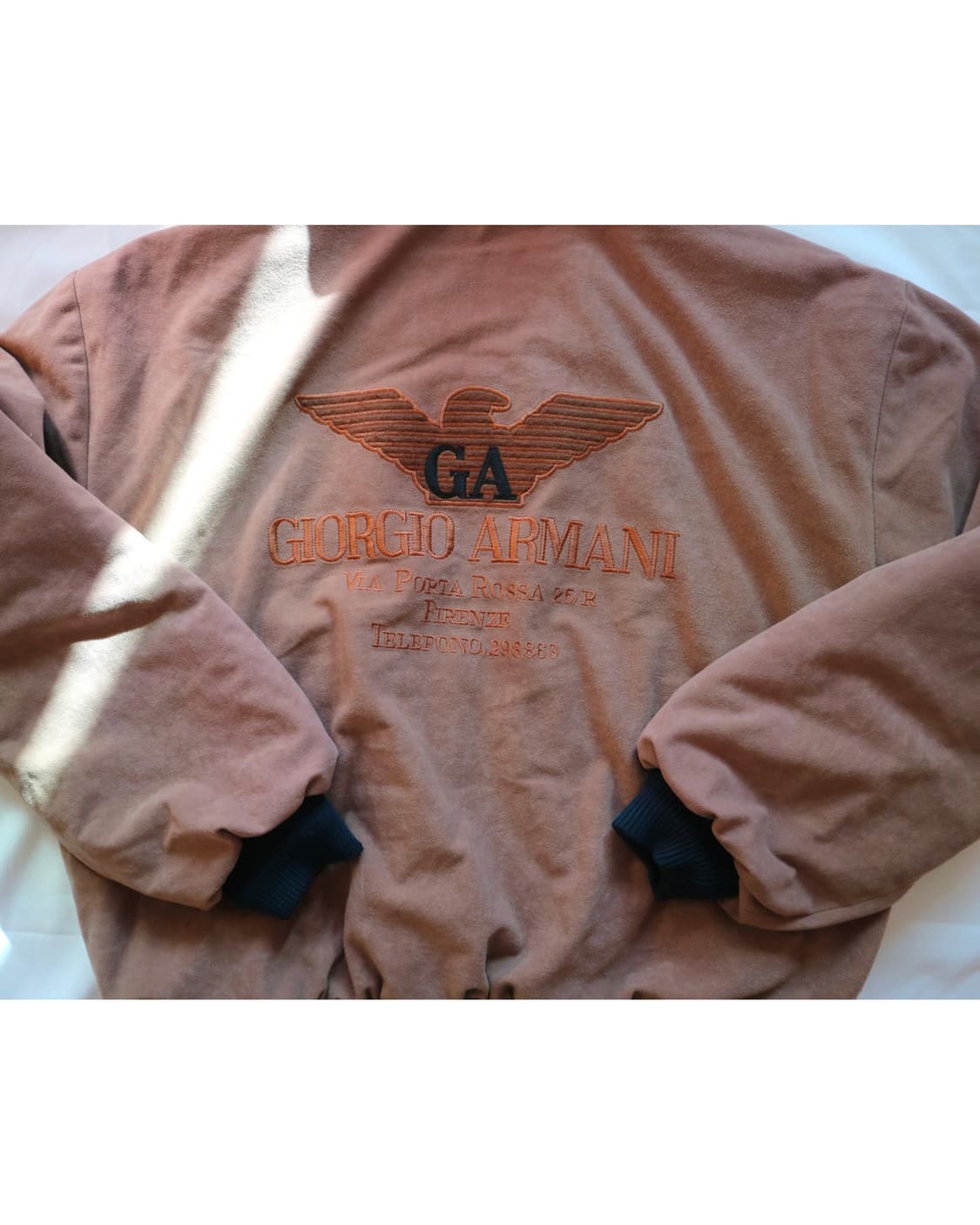80s ~ 90s Giorgio Armani Firenze Bomber  상품이미지4