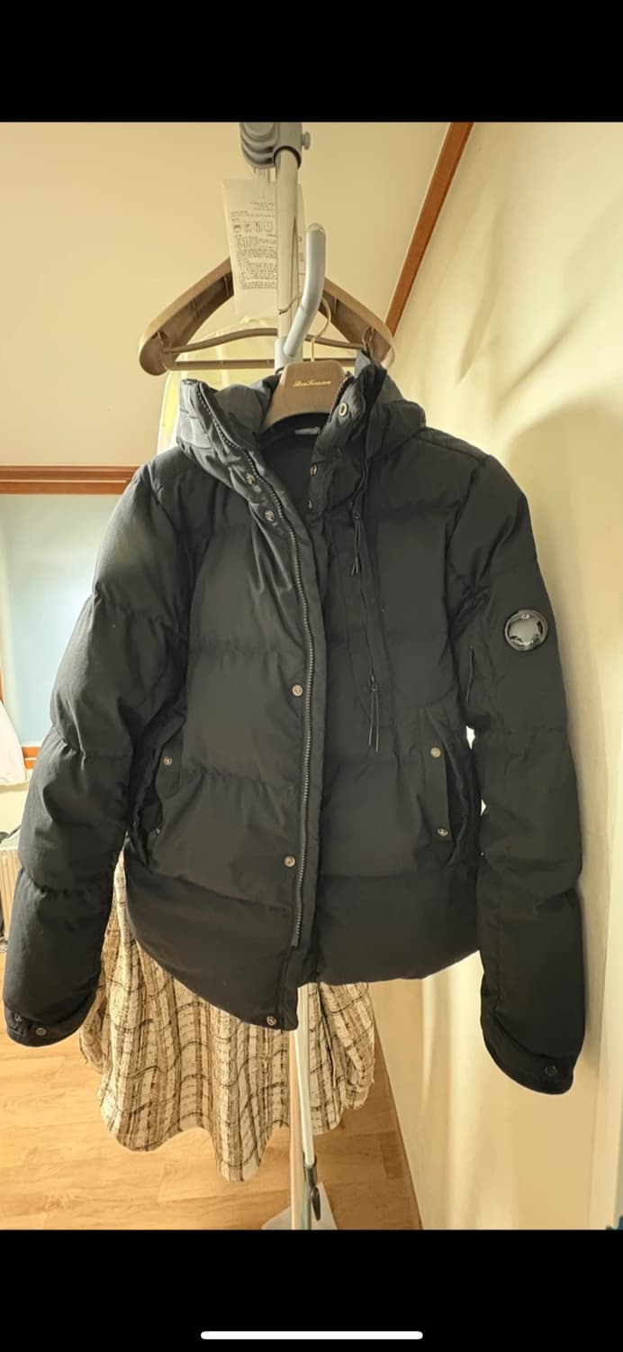 CP컴퍼니 테일러 P 블랙 다운 자켓 100 상품이미지1