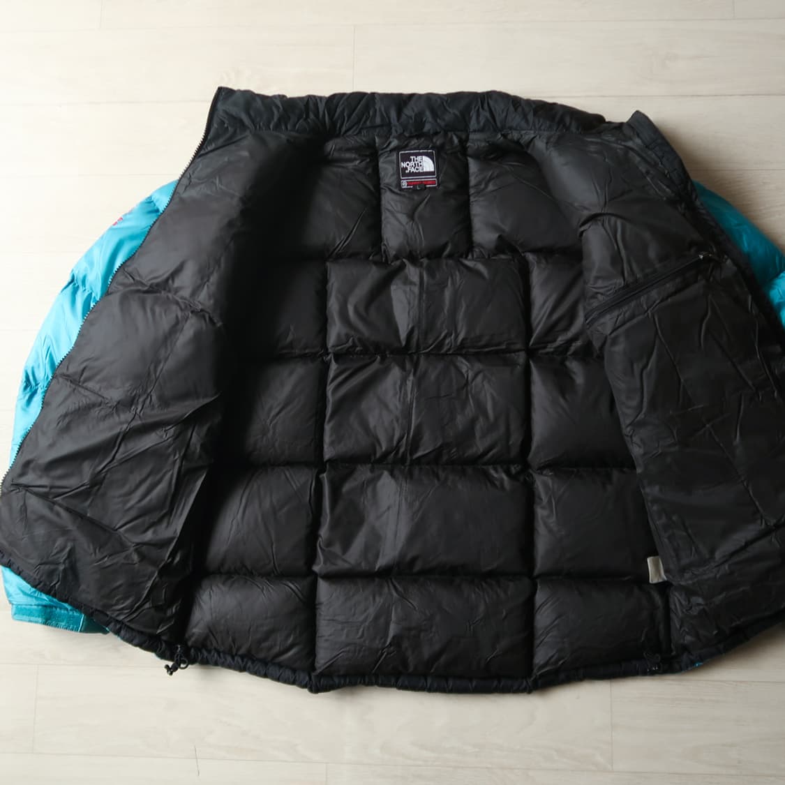 노스페이스 800 구스 다운 패딩 터키쉬 그린 L 상품이미지6