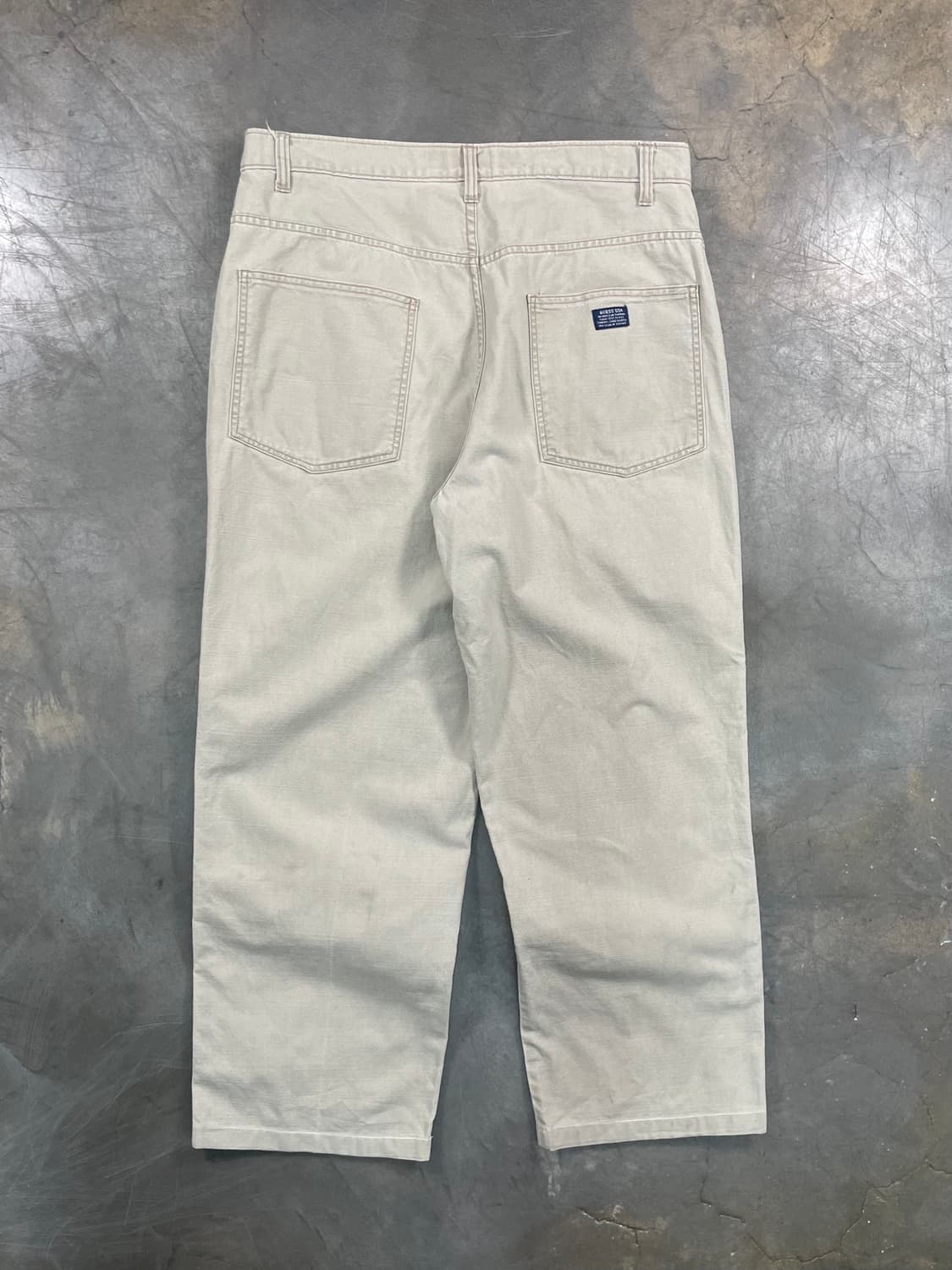 00s 게스 더블니 와이드 팬츠 상품이미지4