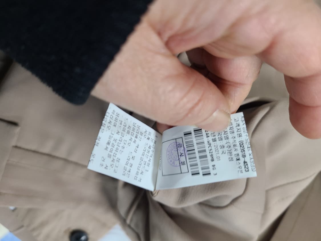 시스템옴므 베이지 여름 슬랙스 82 상품이미지6