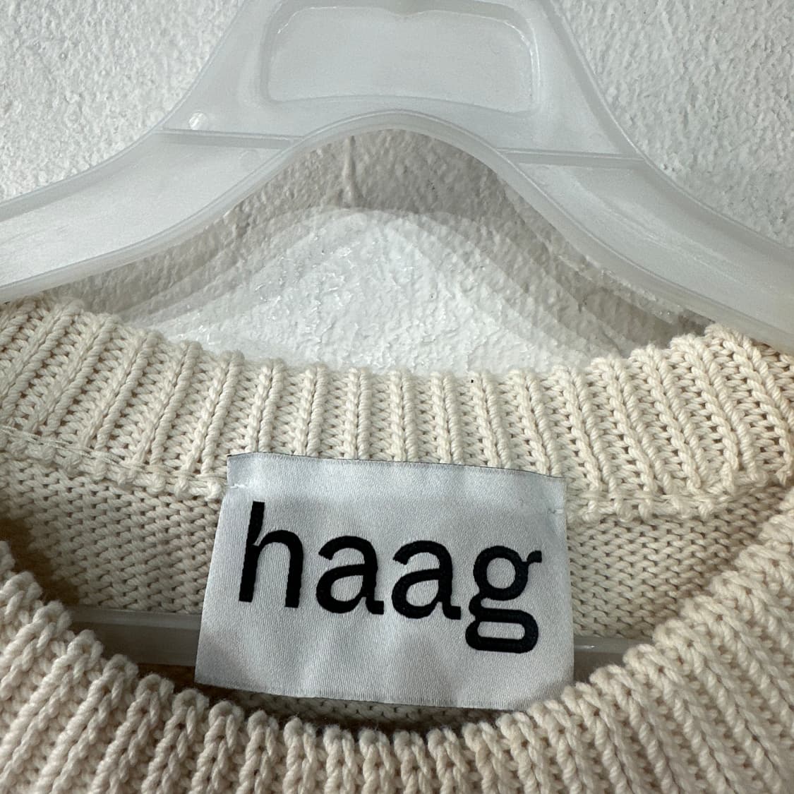 haag 헤이그 H로고 니트 FREE 상품이미지3