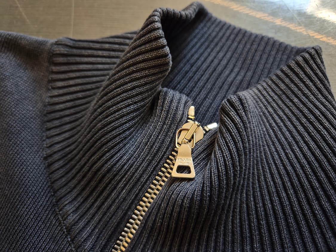 00s 프라다 짚업 니트 상품이미지5