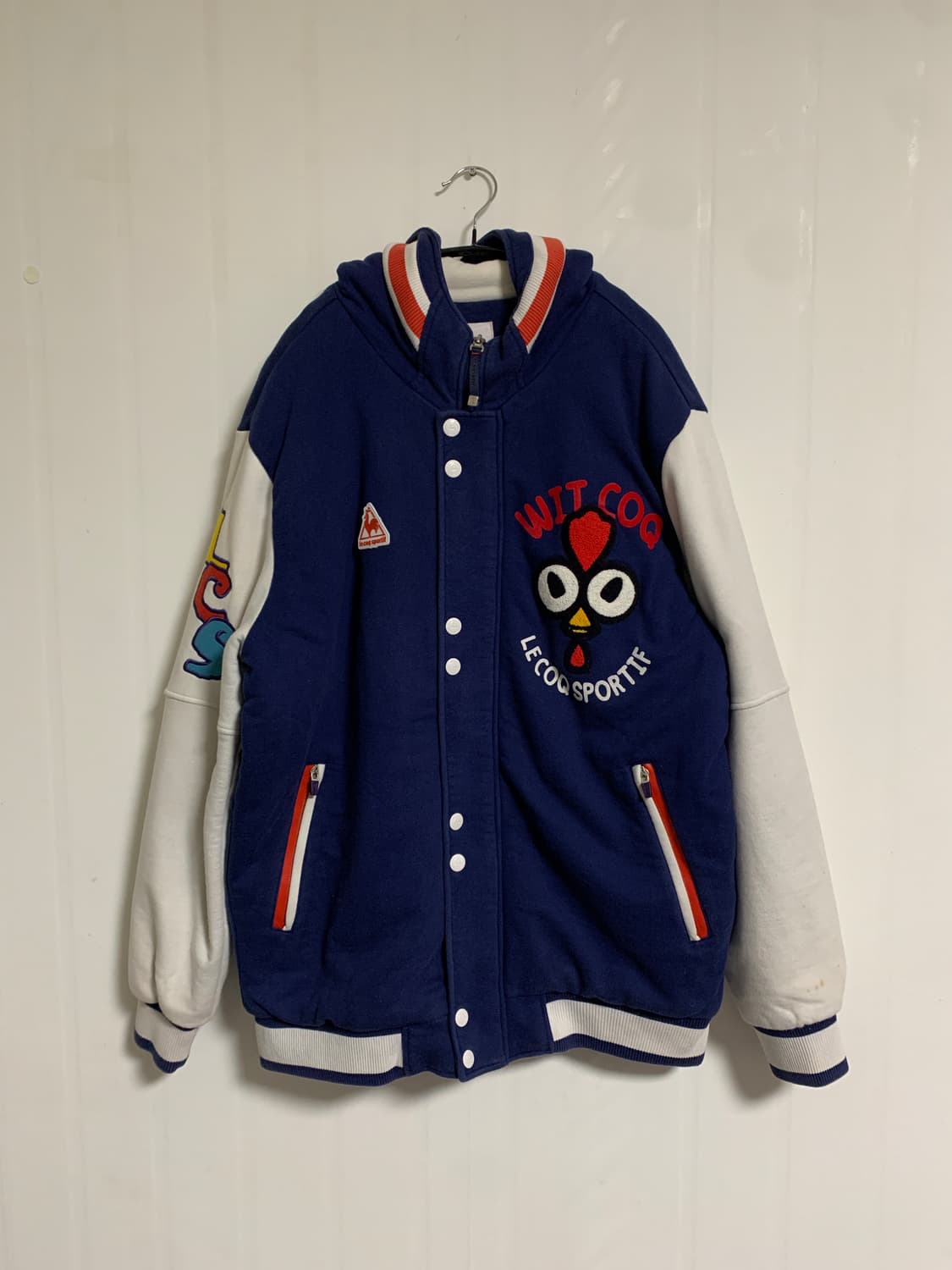 르꼬끄 후드 베이스볼 점퍼 상품이미지1