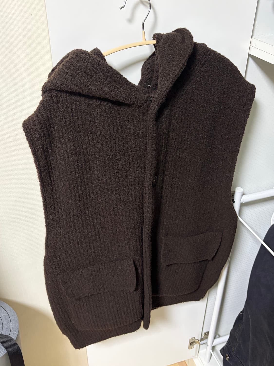 홀리서 니트 조끼 M 상품이미지3