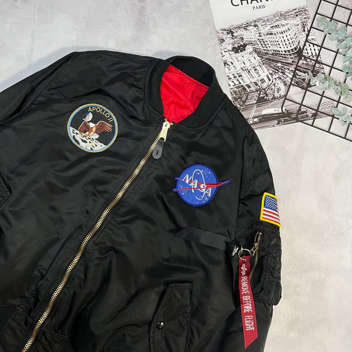 알파인더스트리 NASA MA1 자켓 상품이미지3