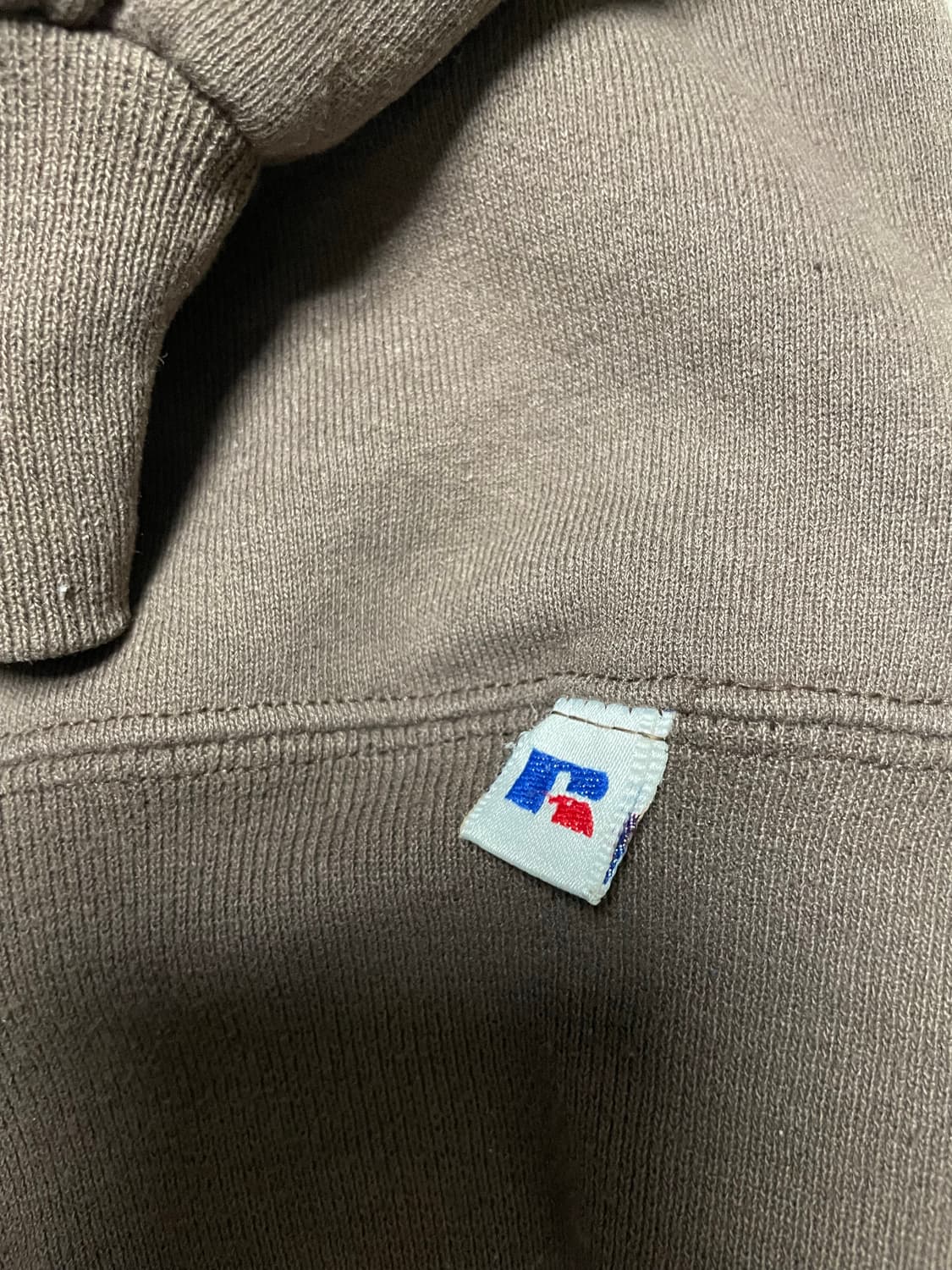 90s USA 러셀 RUSSELL 브라운 스웻 셔츠 맨투맨 상품이미지3