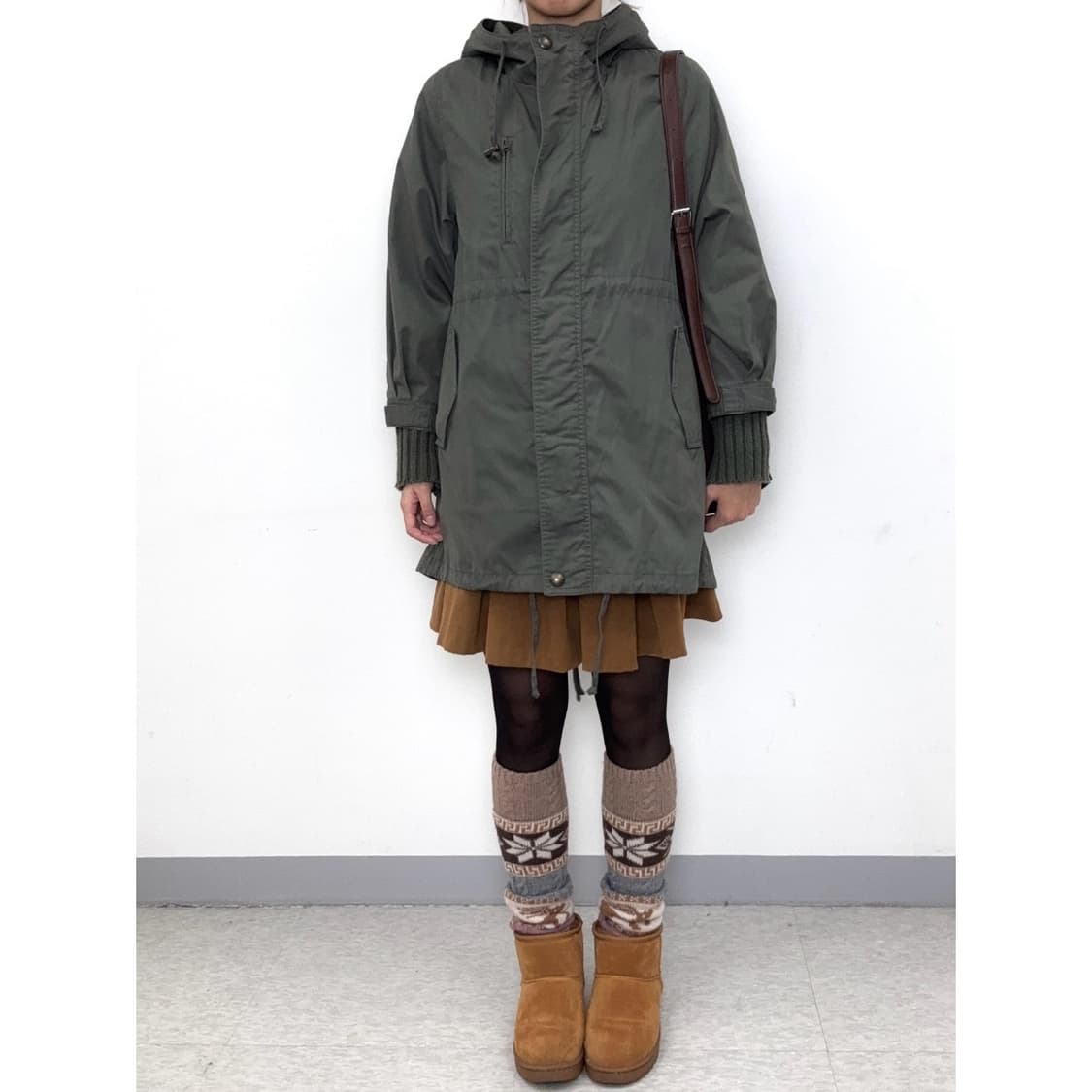 빈티지 하이넥 야상 자켓 상품이미지2