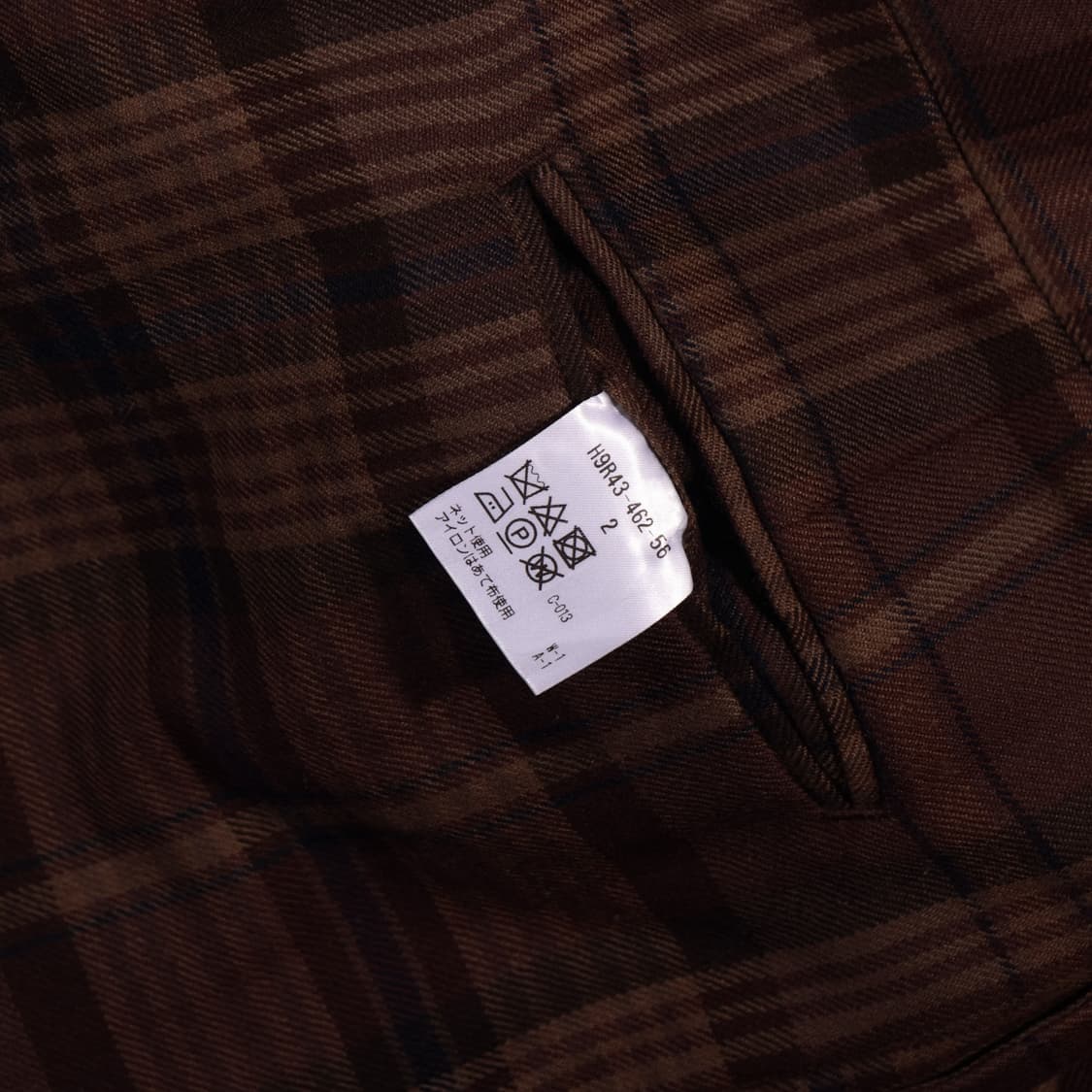 mackintosh philosophy 체크 슬랙스 B404 상품이미지3