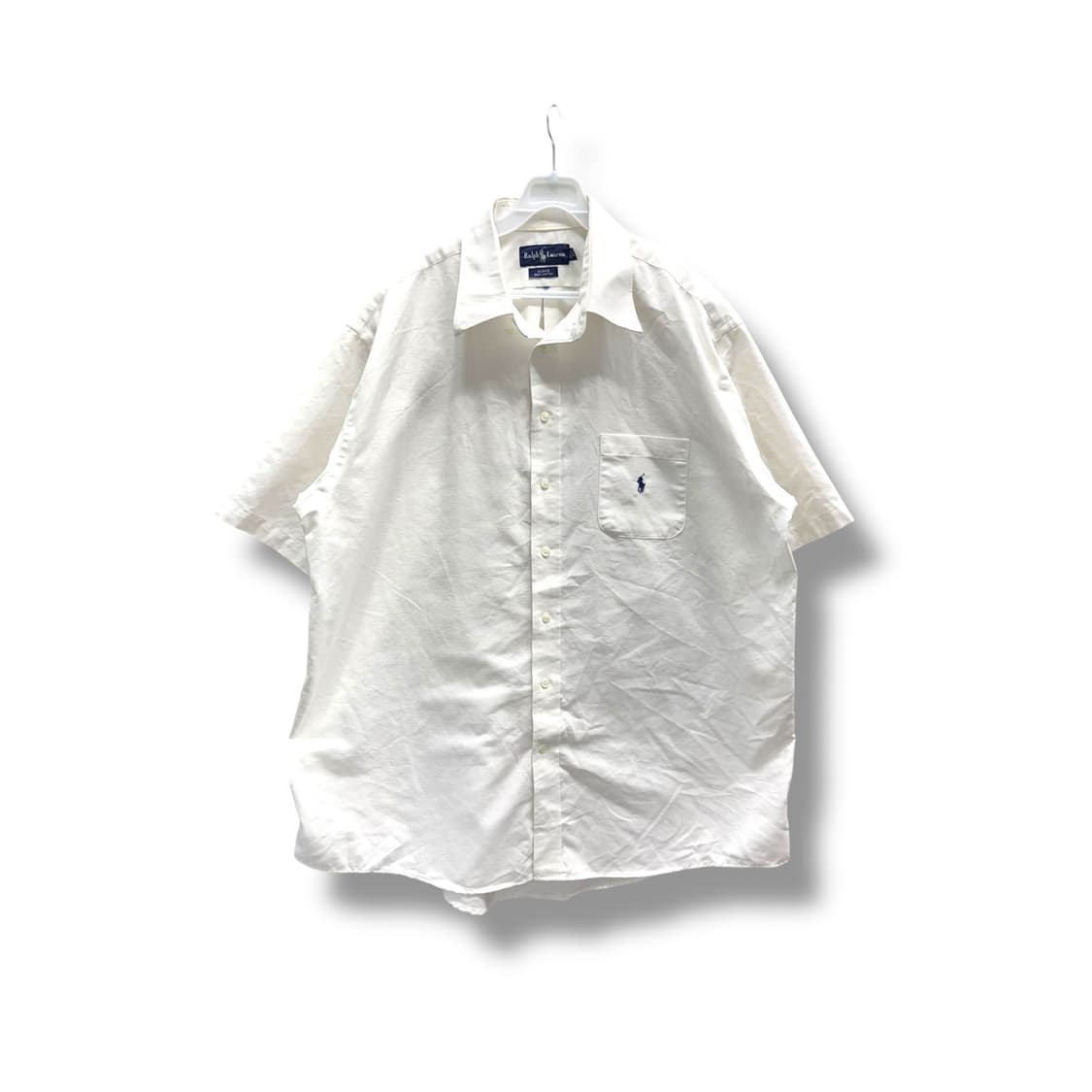 [XXL] 랄프로렌 블레이크 화이트 반팔 셔츠 상품이미지3