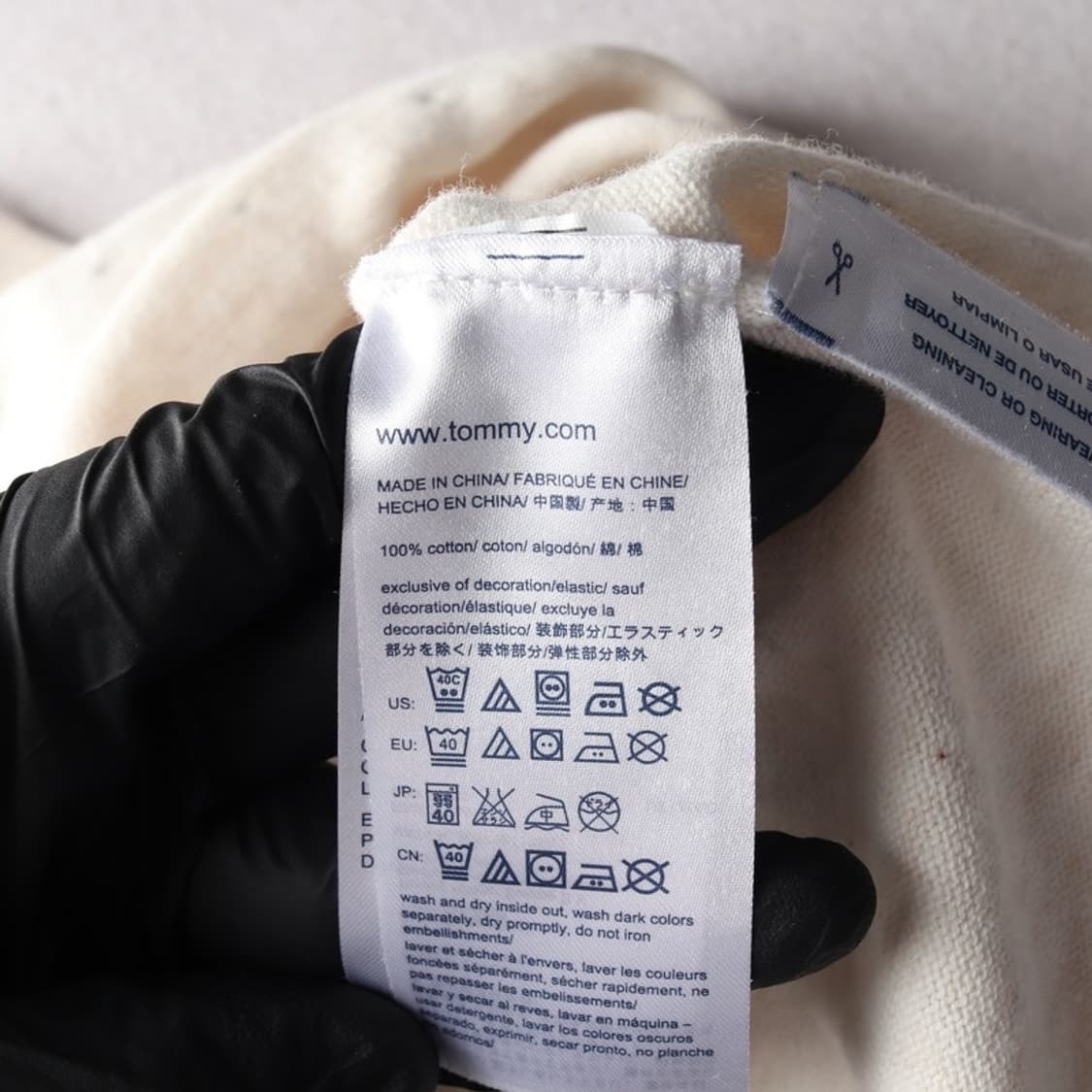 타미힐피거 올드스쿨 화이트니트 상품이미지6