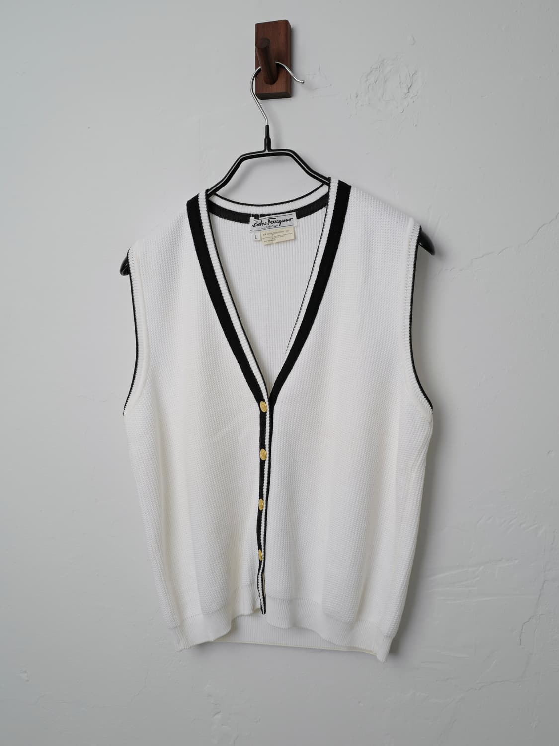 살바토레 페레가모 파이핑 베스트 상품이미지3