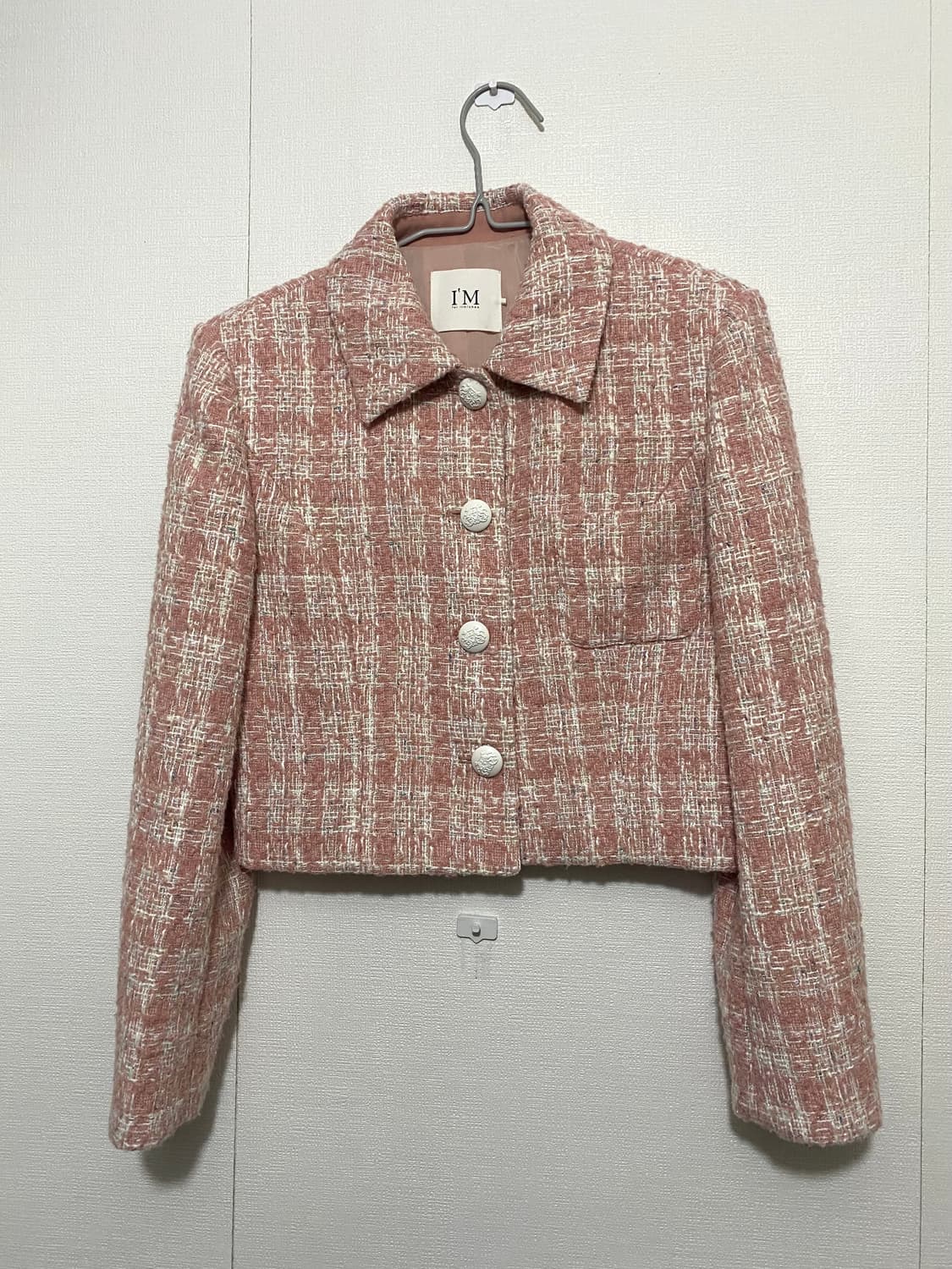 잇미샤 트위드 스탠카라 크롭 자켓 22FW 상품이미지2