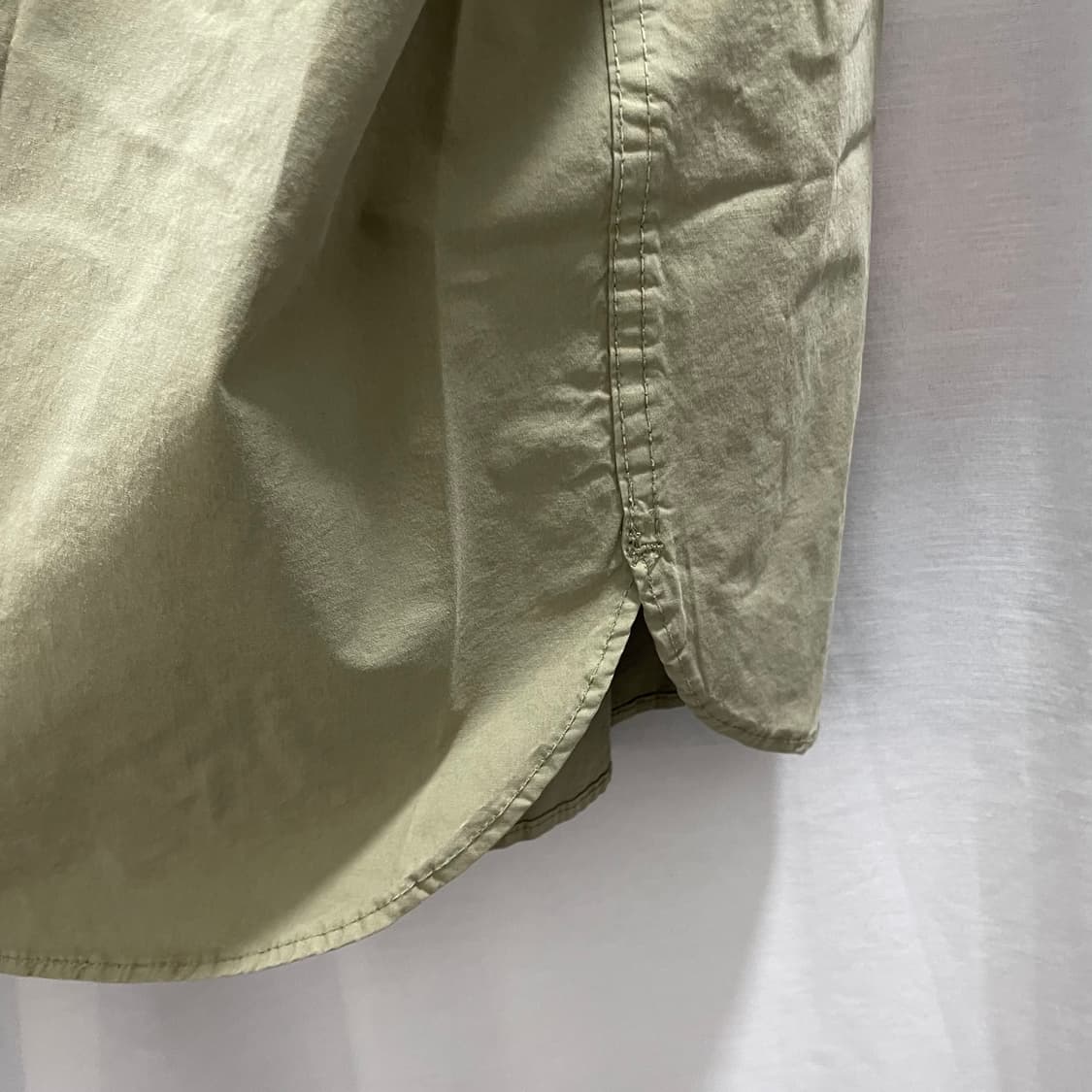 자라/ 포플린 반팔 셔츠/ L 상품이미지4